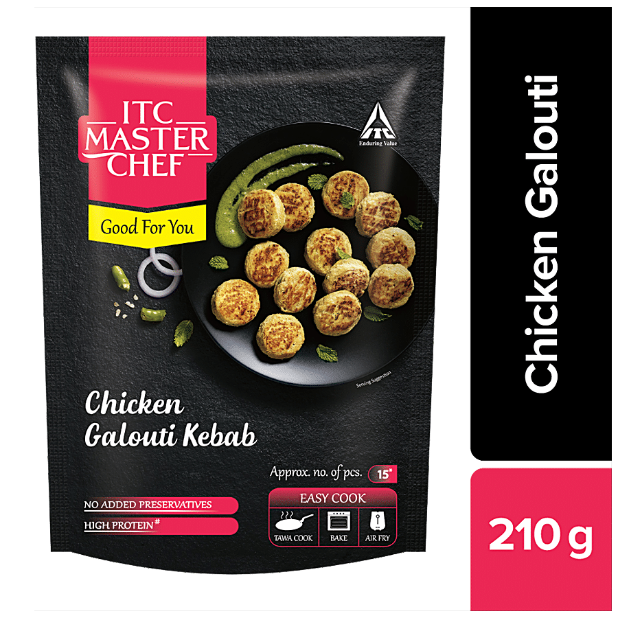 ITC Master Chef Chicken Galouti Kebab - Non-Veg Frozen Snack