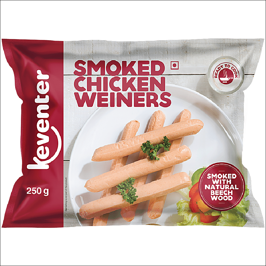 Keventer Ready To Cook Frozen Snack - Chicken Weiners