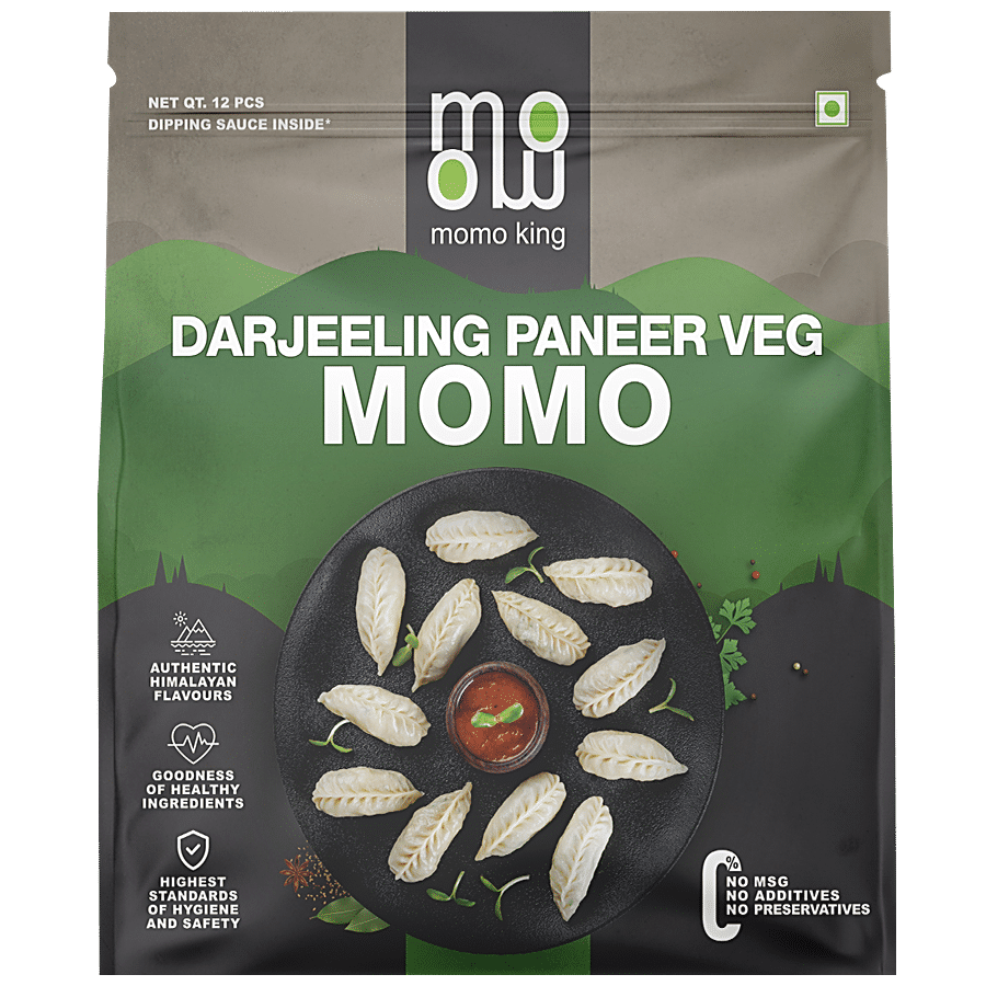 MOMO KING Darjeeling Paneer Veg Momo - Authentic Himalayan Flavours