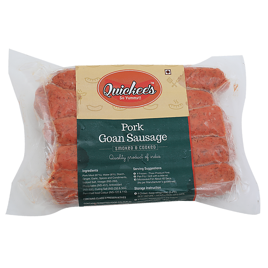 Quickee'S Sausage - Pork