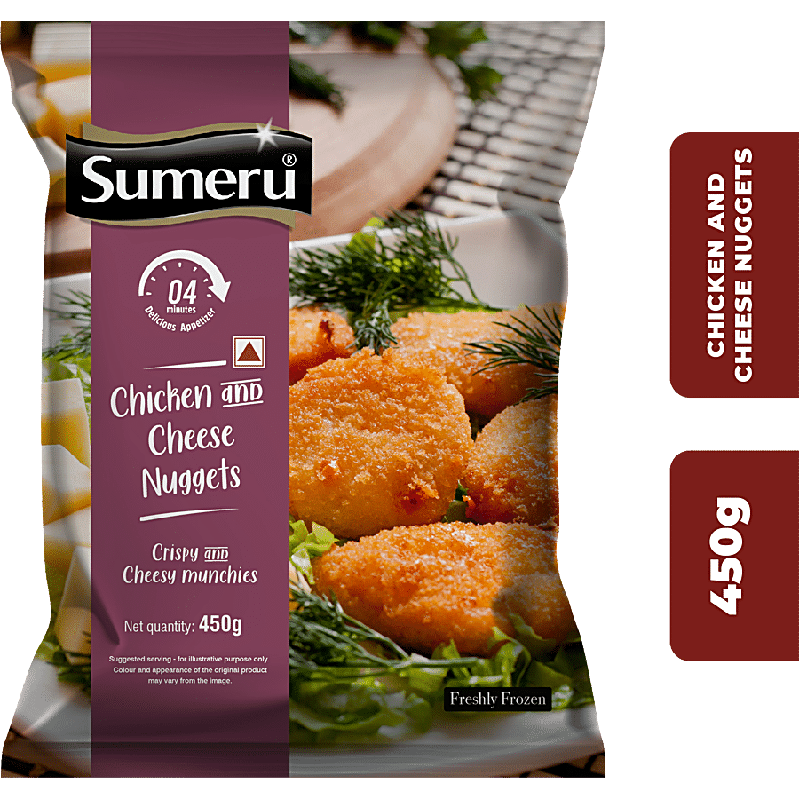 Sumeru Chicken & Cheese Nuggets - Frozen