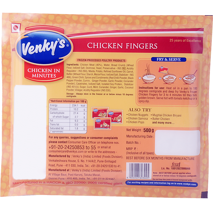 Venkys Chicken - Finger