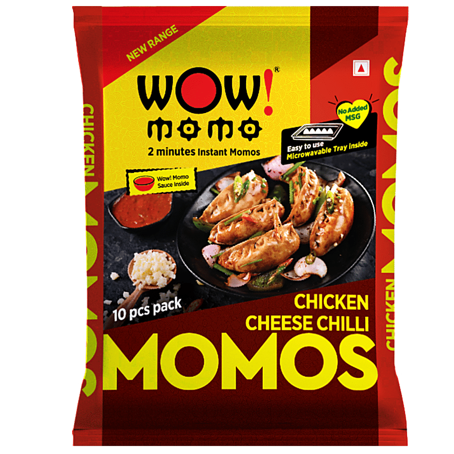 Wow! Momo Chicken Cheese Chilli Momos