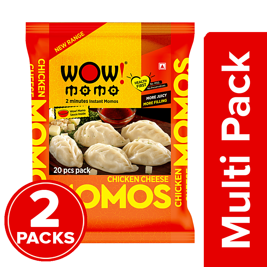 Wow! Momo Chicken Cheese Momos