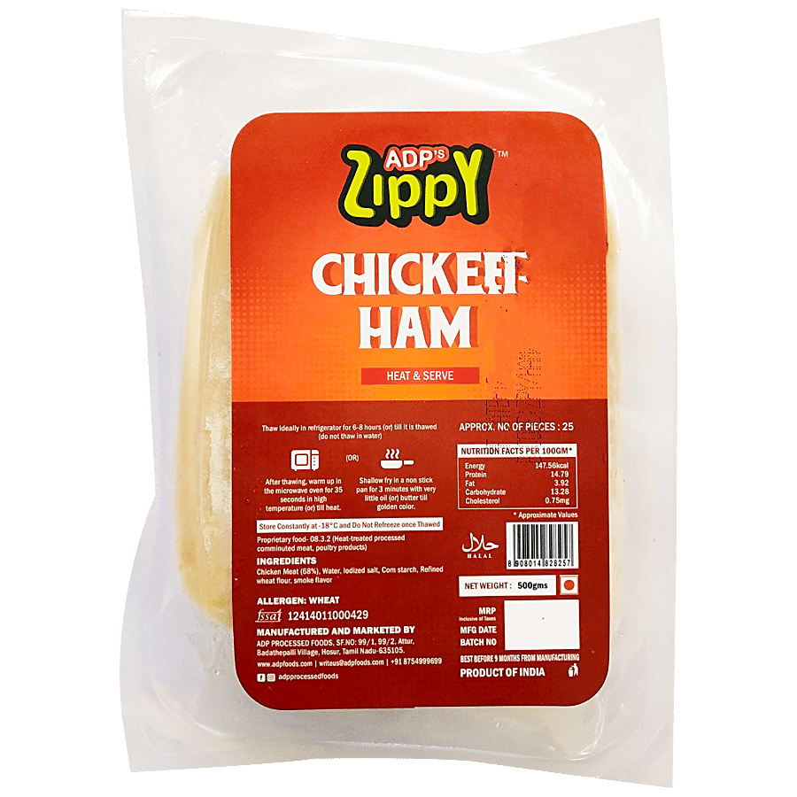 ZIPPY Chicken Ham - Heat & Serve