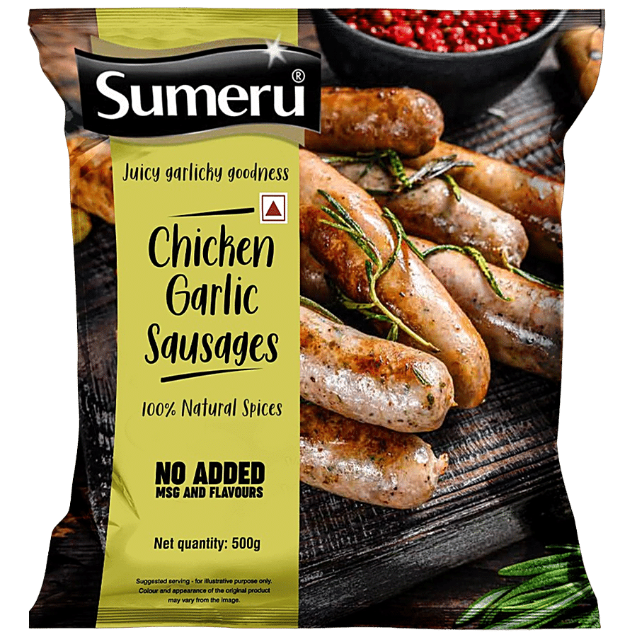 sumeru Chicken Garlic Sausages