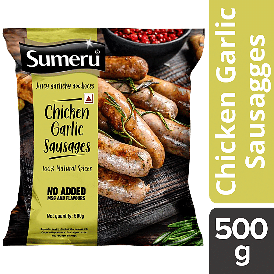 sumeru Chicken Garlic Sausages