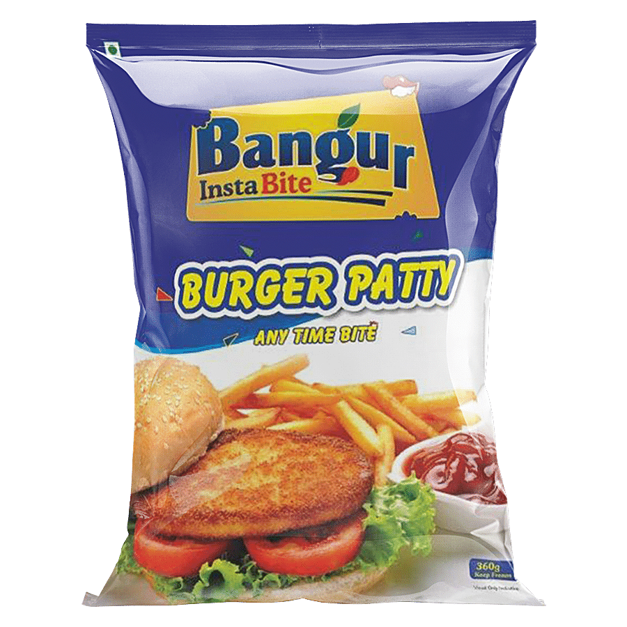 Bangur Frozen Insta Bite - Burger Patty