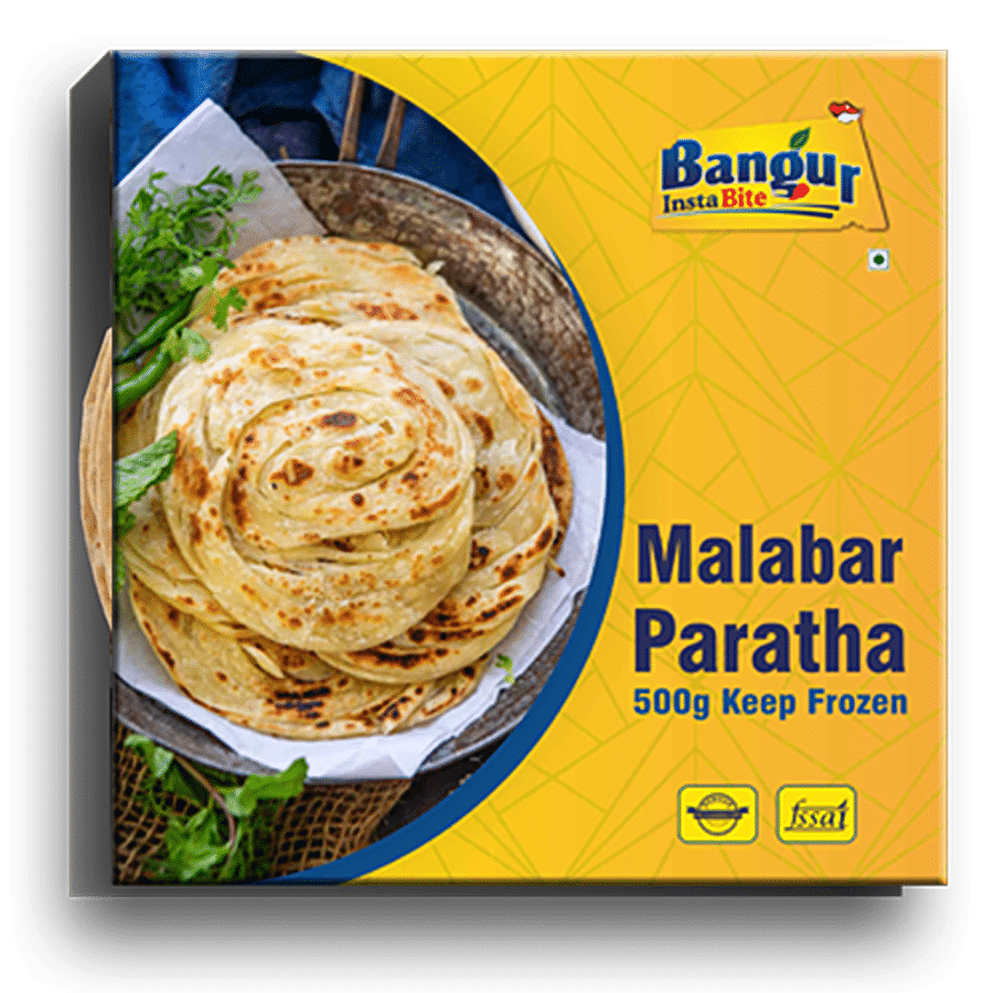 Bangur Frozen Malabar Paratha - Rich In Nutrition