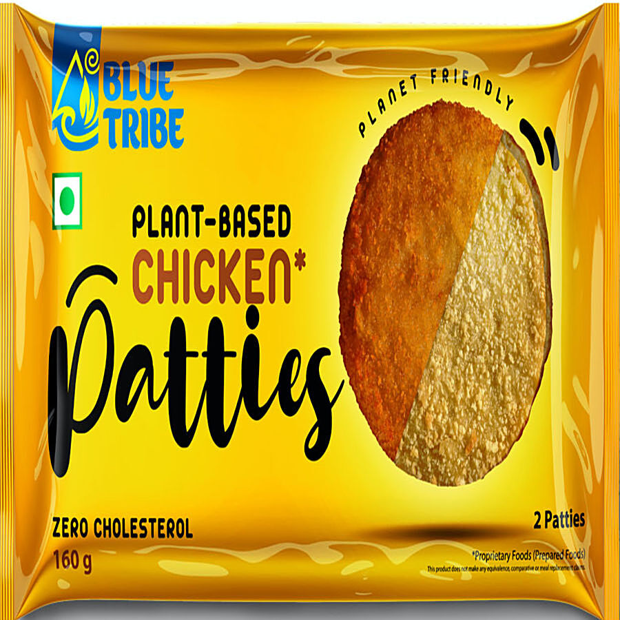 Blue Tribe Foods Plant Based Chicken Grilled Patty - High Protein