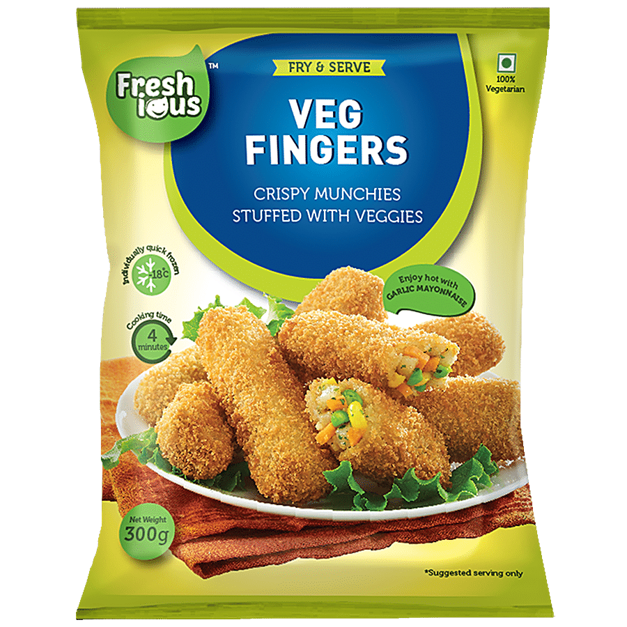 Freshious Heat & Eat - Veg Finger