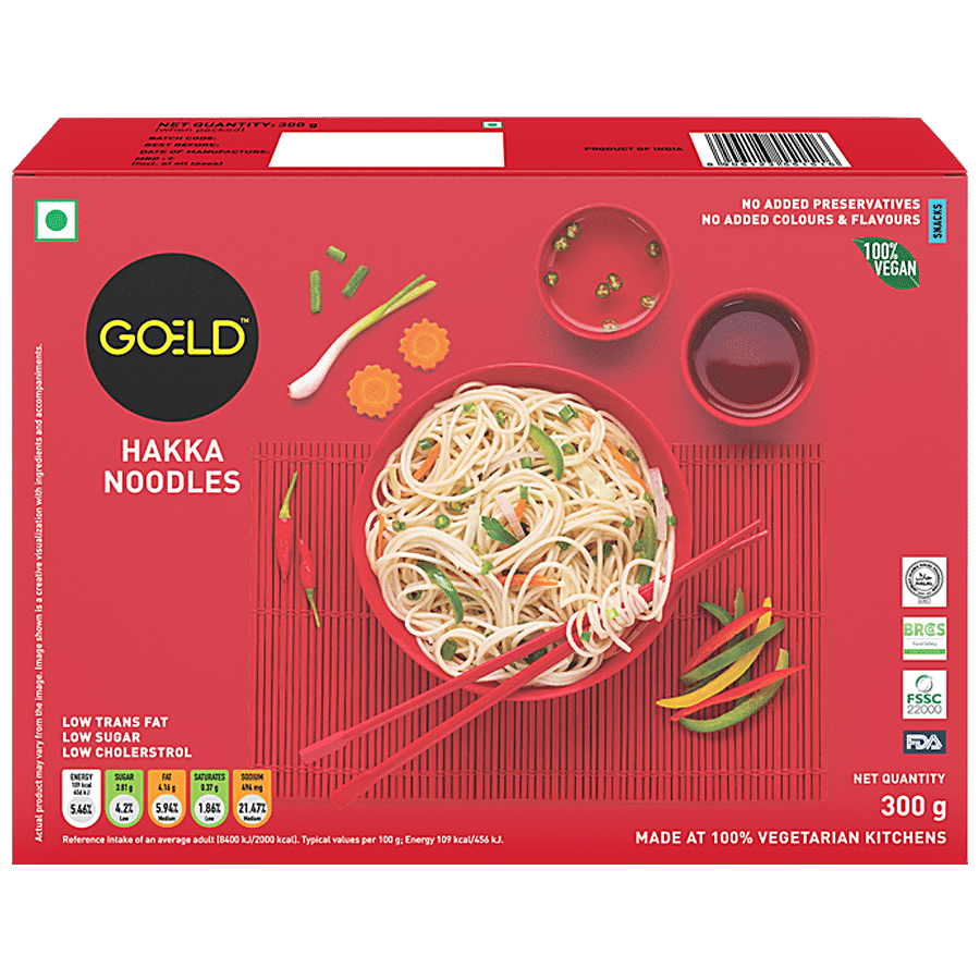 GOELD FROZEN FOODS Hakka Noodles - Authentic Chinese Recipe