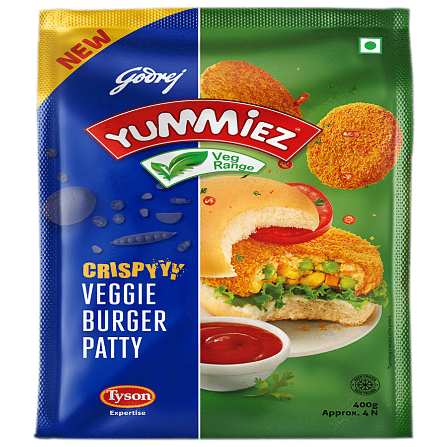 Godrej Yummiez Yummiez Crispy Veggie Burger Patty