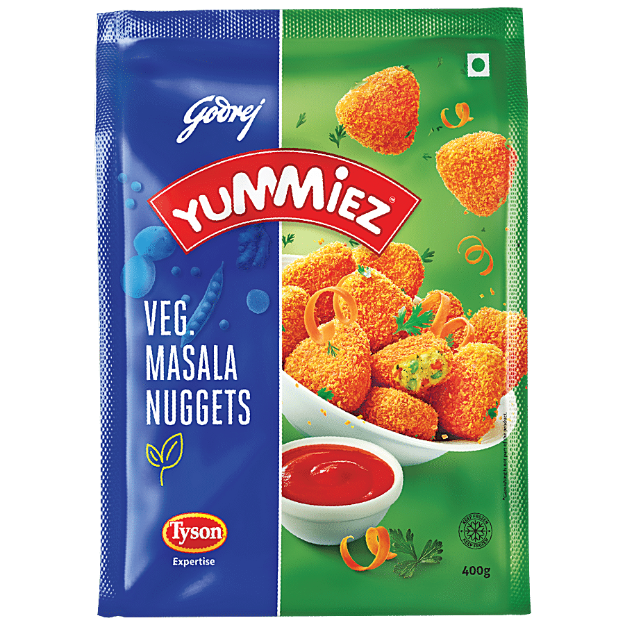 Godrej Yummiez Yummiez Masala Nuggets - Veg