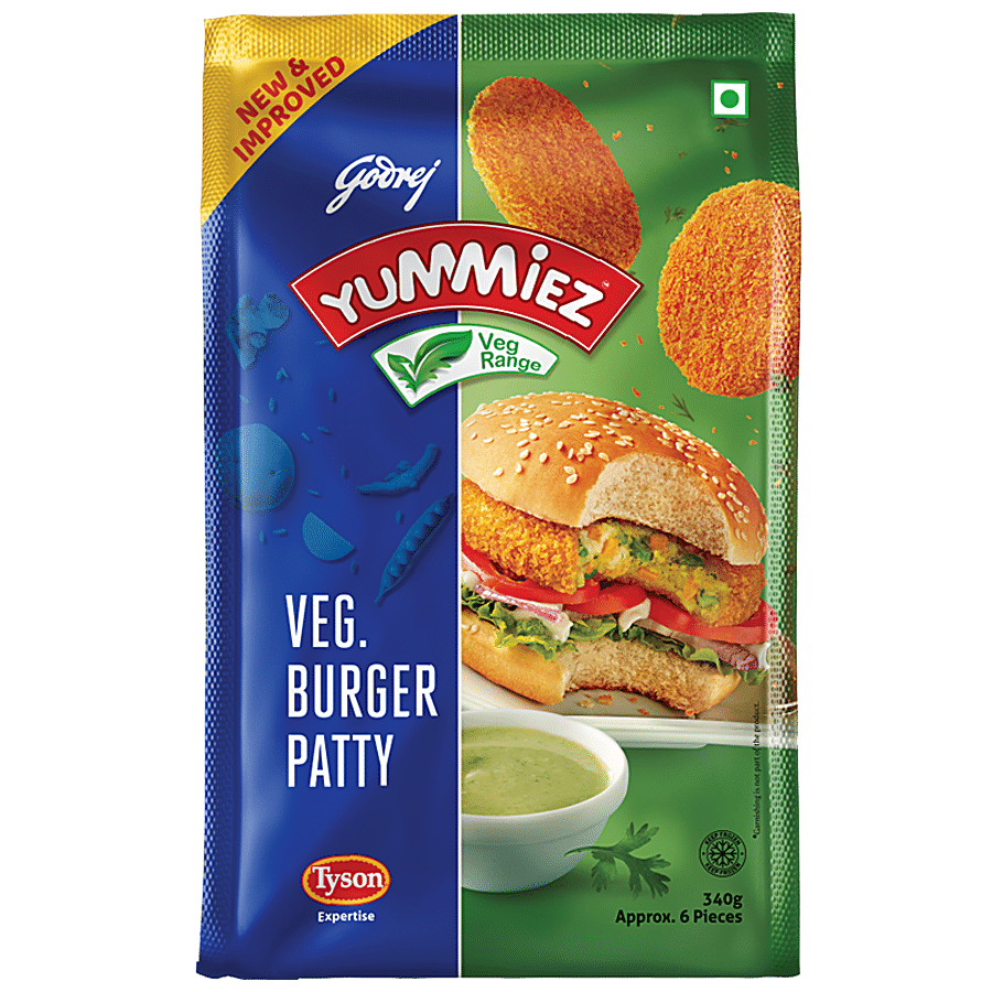 Godrej Yummiez Yummiez Veg Burger Patty