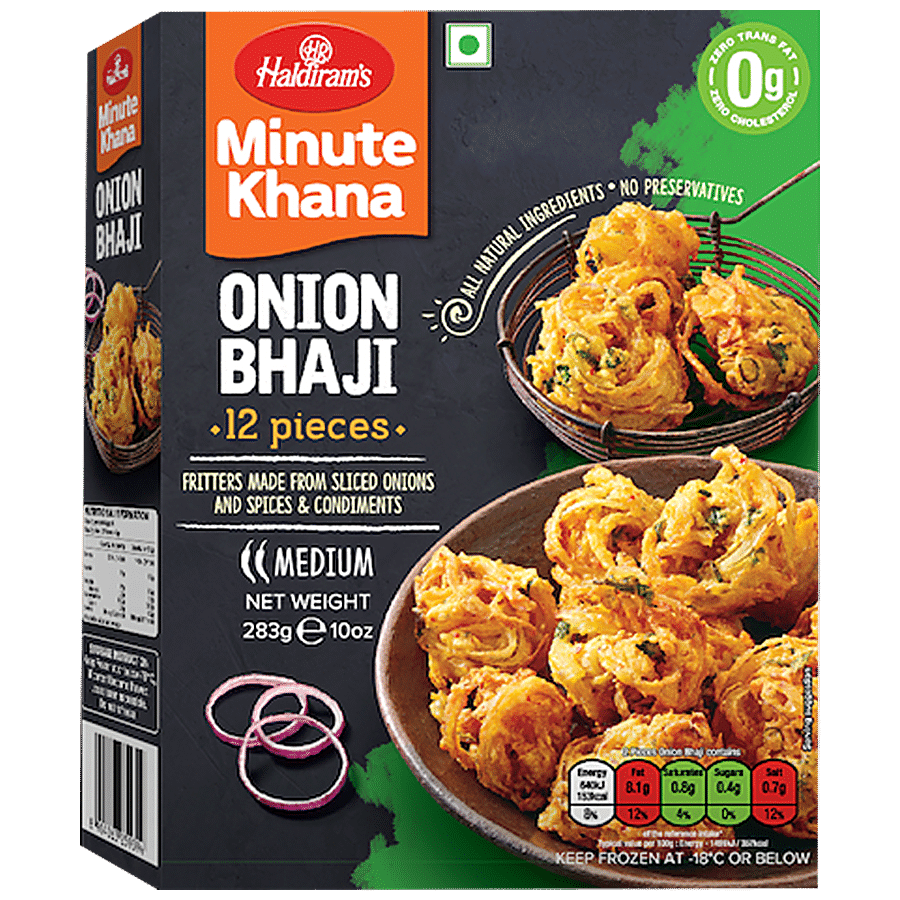 Haldiram's Onion Bhaji - Minute Khana