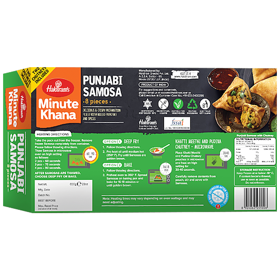 Haldiram's Punjabi Samosa - Minute Khana