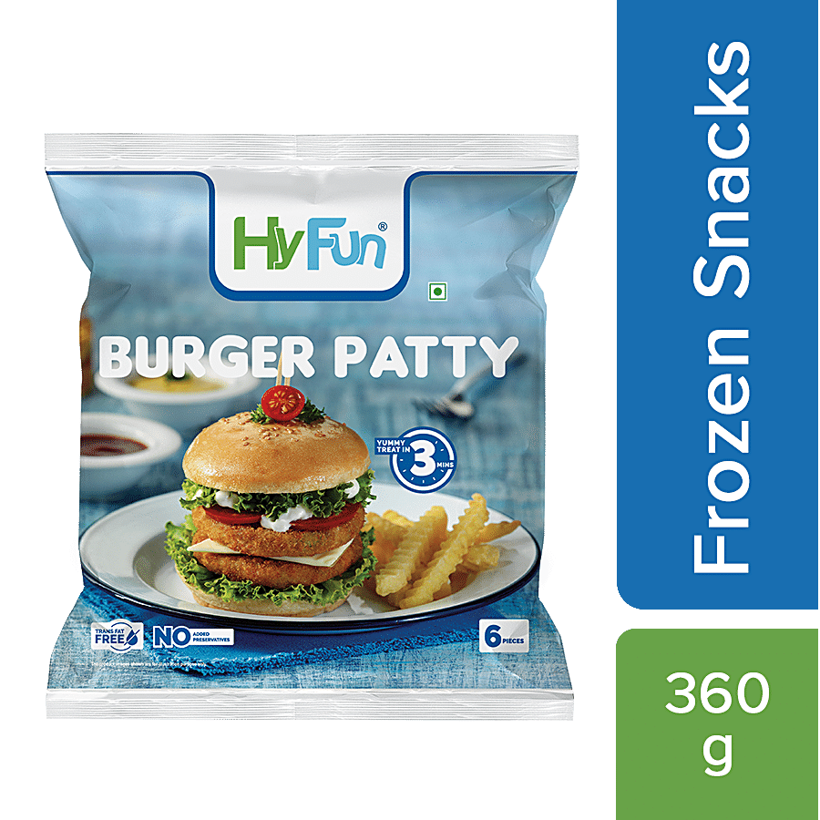 HyFun Burger Patty - Frozen