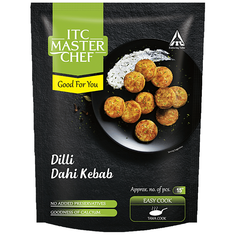 ITC Master Chef Dilli Dahi Kebab - Veg Frozen Snack