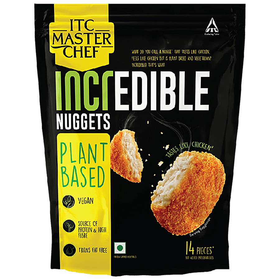 ITC Master Chef Incredible Plant Based Nuggets - Source Of Protein & Fibre