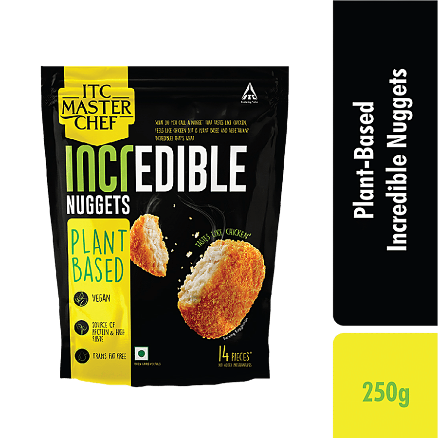 ITC Master Chef Incredible Plant Based Nuggets - Source Of Protein & Fibre