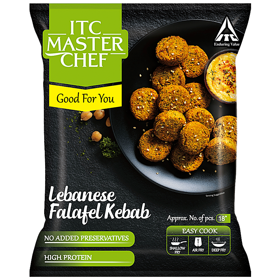 ITC Master Chef Lebanese Falafel Kebab - Veg Frozen Snack