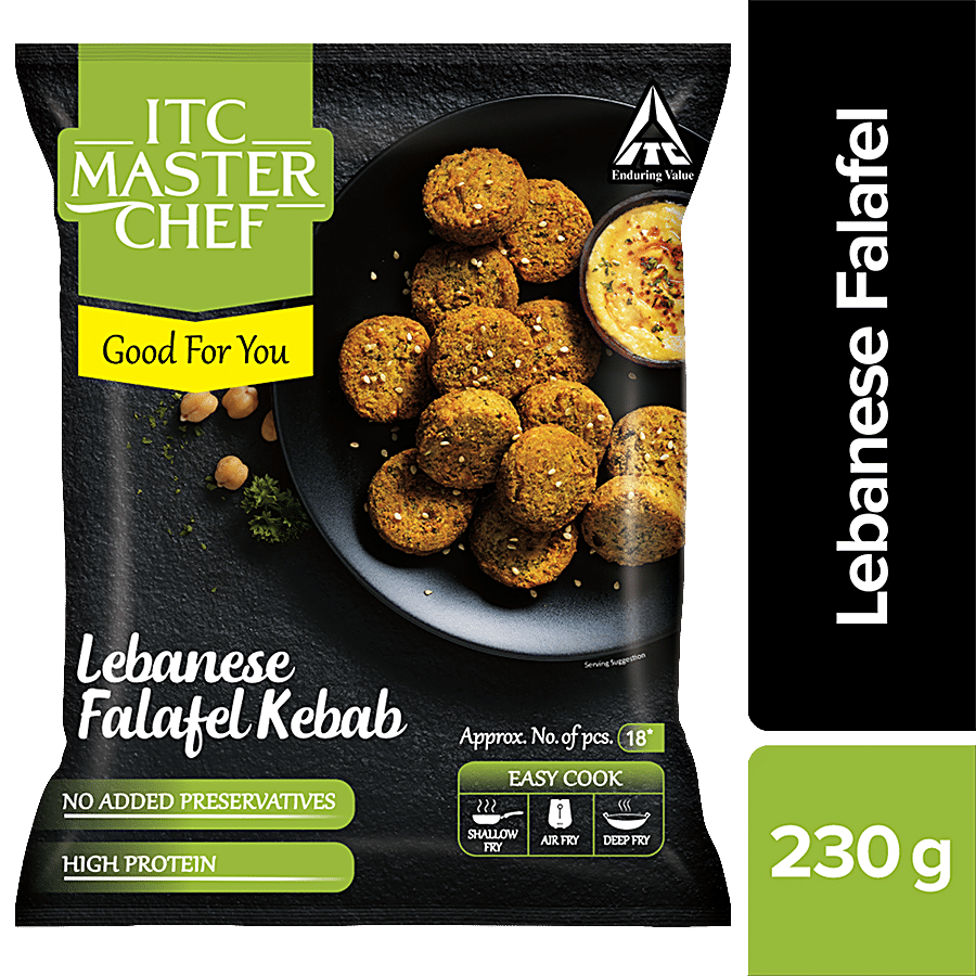 ITC Master Chef Lebanese Falafel Kebab - Veg Frozen Snack