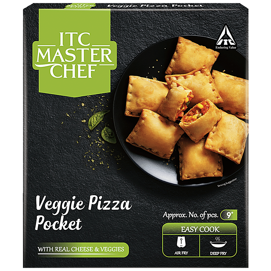 ITC Master Chef Veggie Pizza Pocket - Veg Frozen Snack