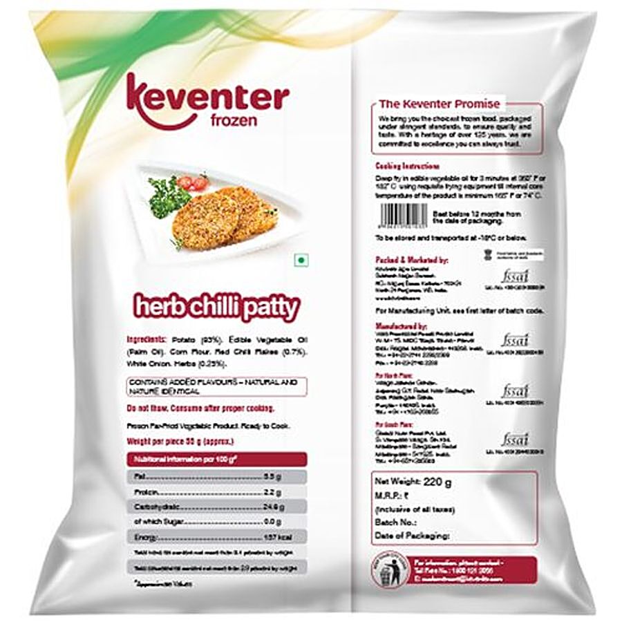 Keventer Herb Chilli Patty