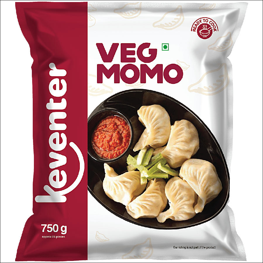 Keventer Ready To Cook Frozen Snack - Veg Momo