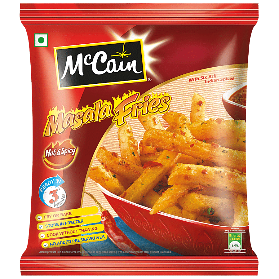 McCain Masala Fries - Hot & Spicy