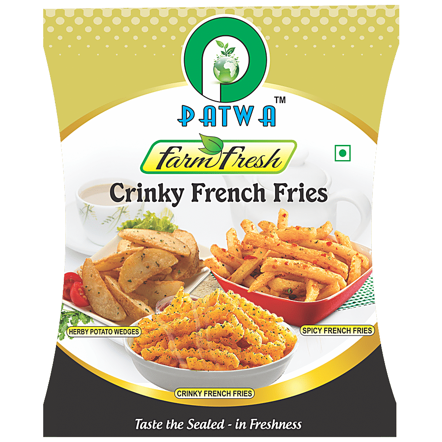 Patwa Farm Fresh Crinky French Fries