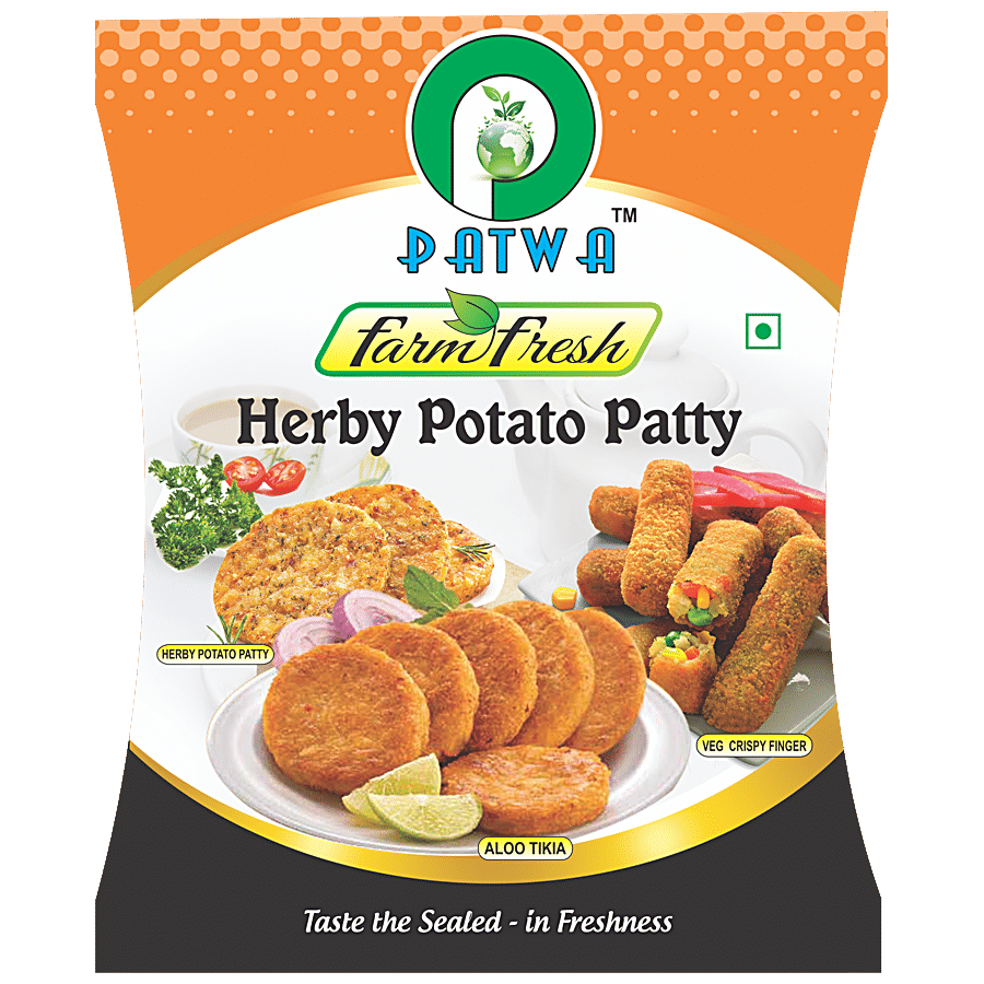 Patwa Farm Fresh Herby Potato Patty