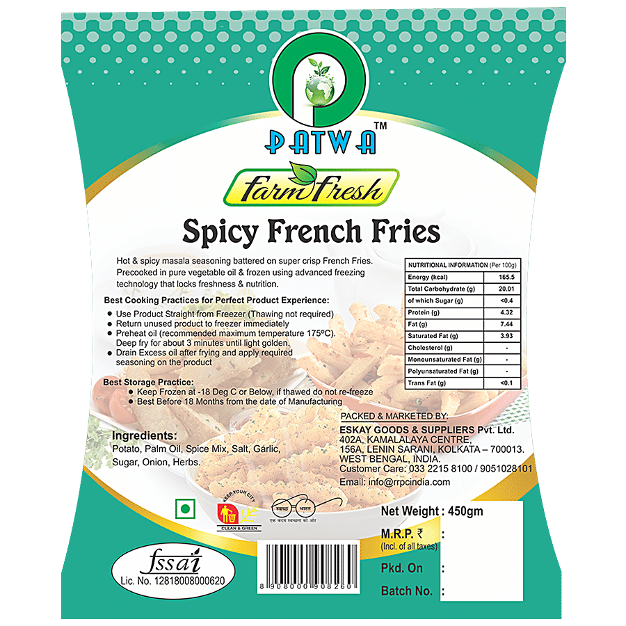 Patwa Farm Fresh Spicy French Fries