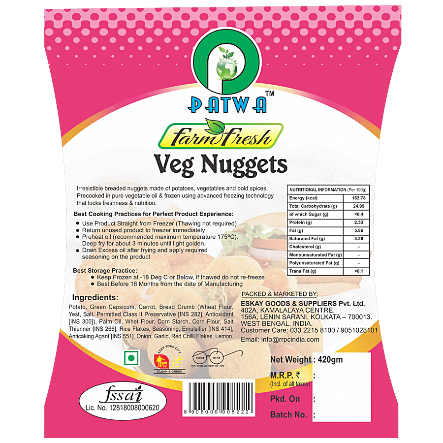 Patwa Farm Fresh Veg Nuggets