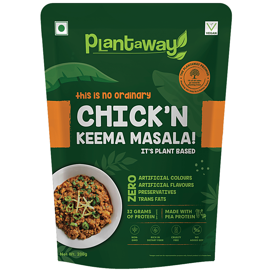 Plantaway Plant Based Keema Masala Chick'n - Zero Trans Fats