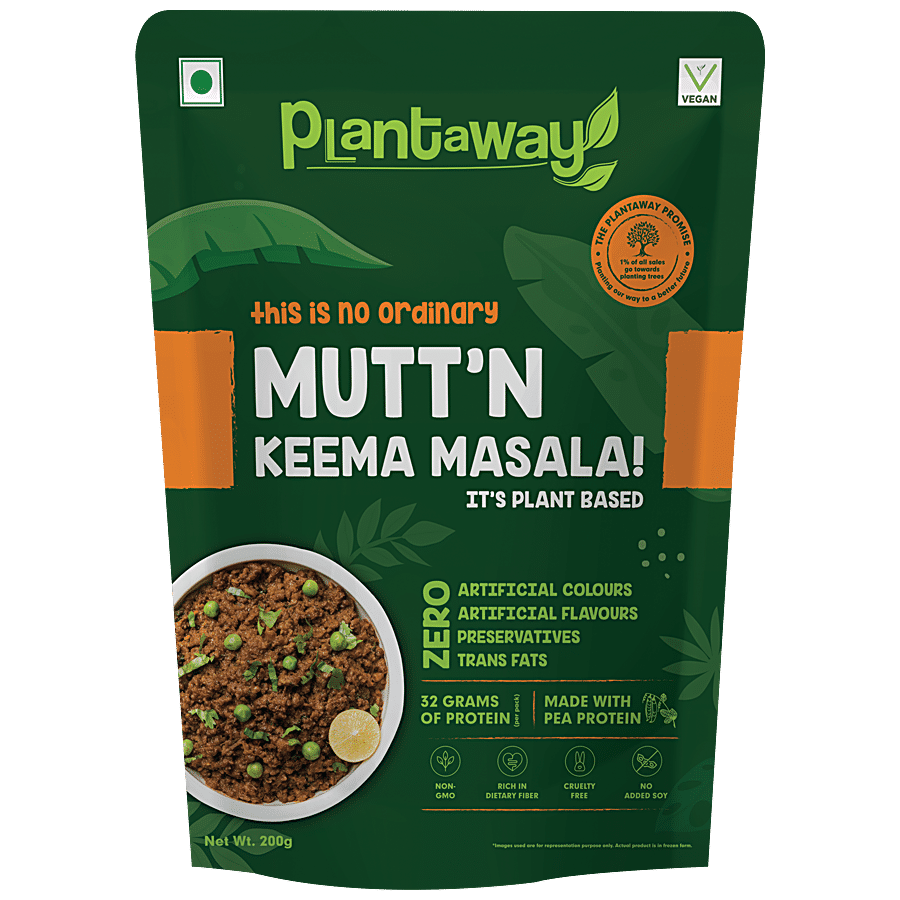 Plantaway Plant Based Keema Masala Mutt'n - Zero Trans Fats