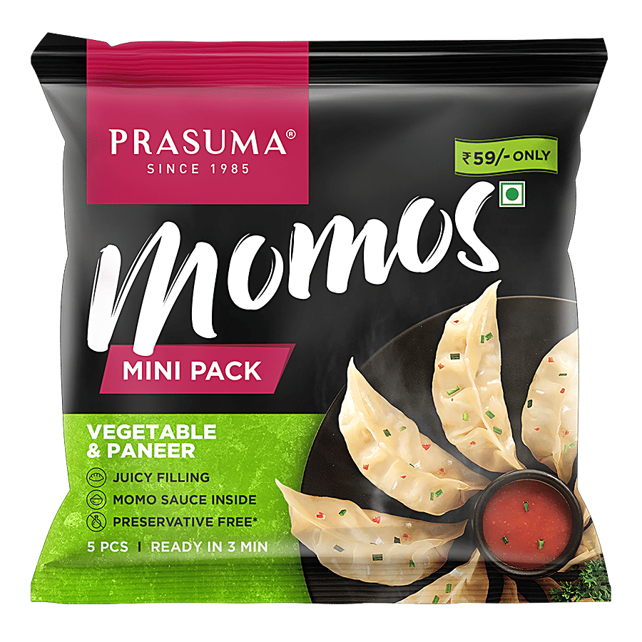 Prasuma Momos - Vegetable & Paneer