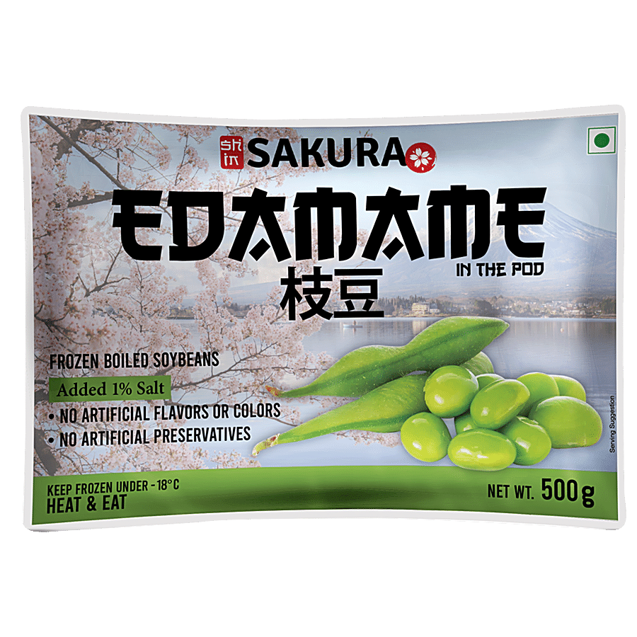 SAKURA Edamame In The POD - Frozen Boiled Soybeans