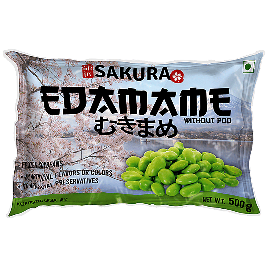 SAKURA Edamame Without POD - Frozen Soybeans