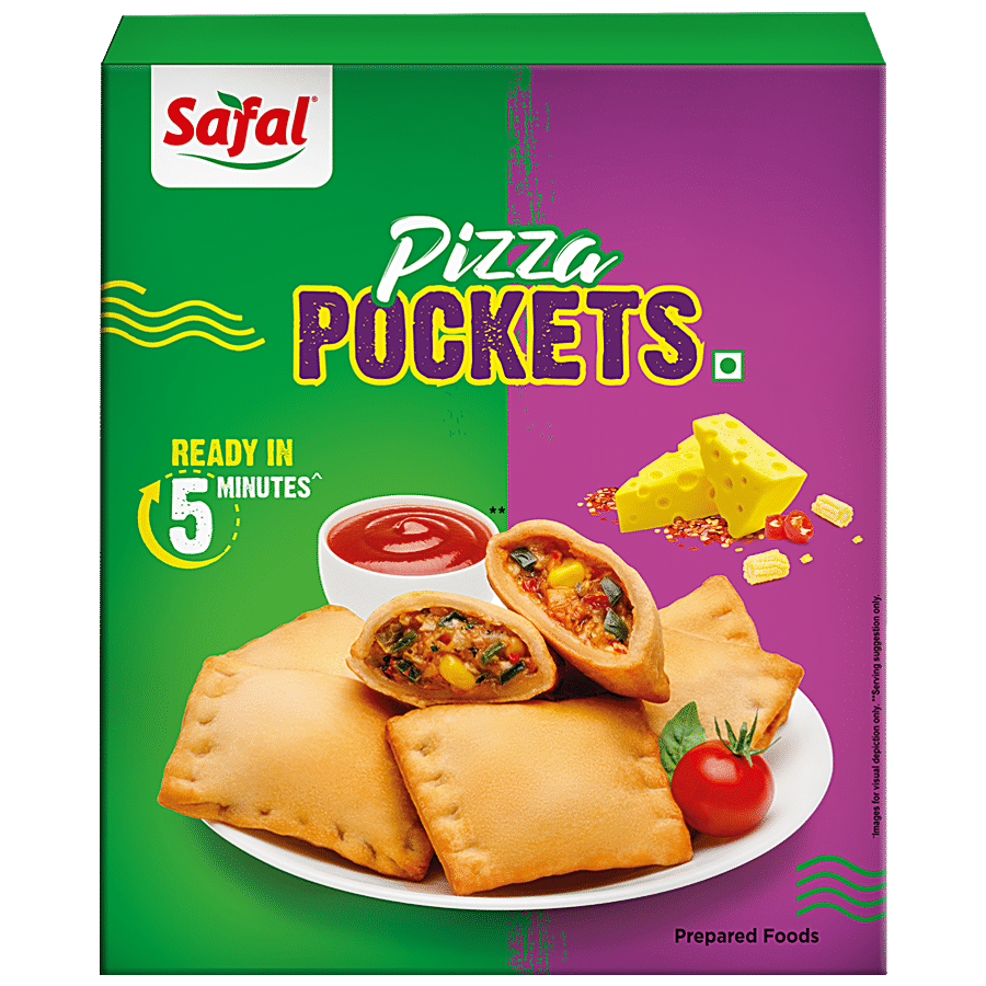 Safal Pizza Pockets - Crispy & Crunchy