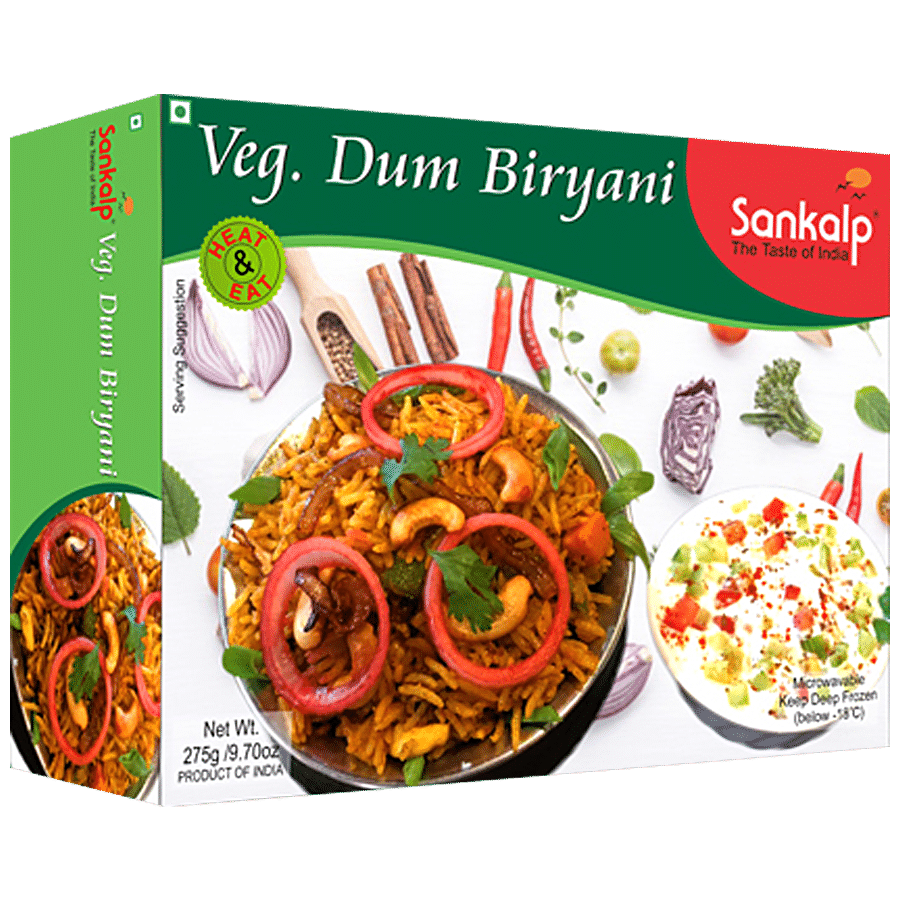 Sankalp Veg Dum Biryani - Delicious