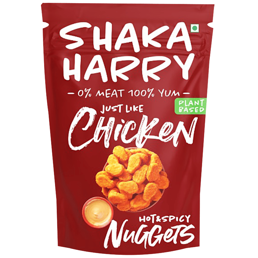 Shaka Harry Just Like Chicken Hot & Spicy Nuggets - Plant Based & Vegan