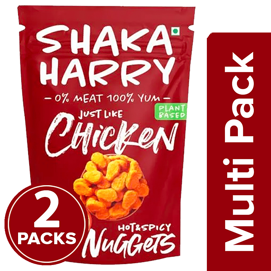 Shaka Harry Just Like Chicken Hot & Spicy Nuggets - Plant Based & Vegan