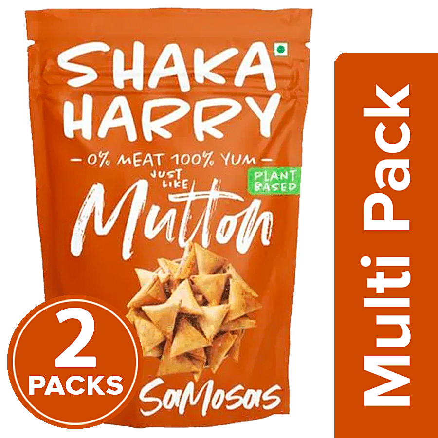 Shaka Harry Just Like Mutton Samosa - Plant Based & Vegan