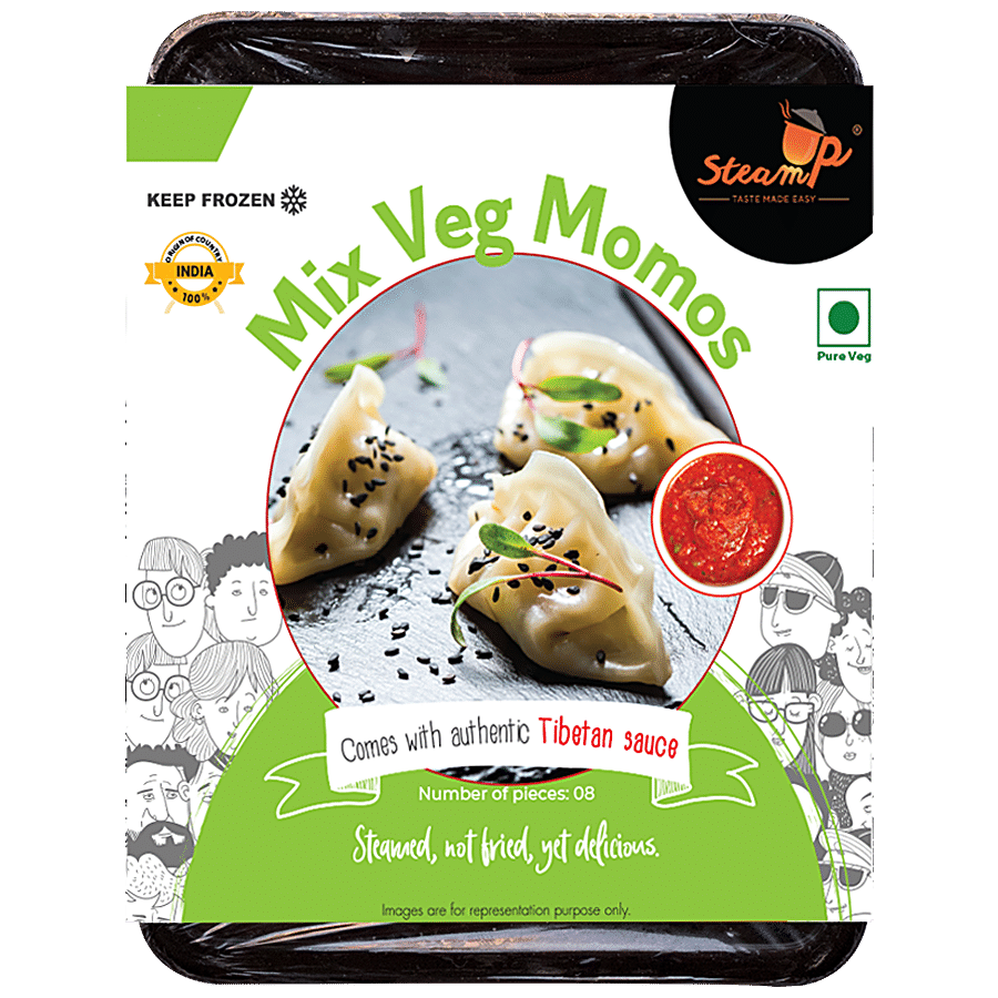 SteamUp EasyCook Mix Veg Momo