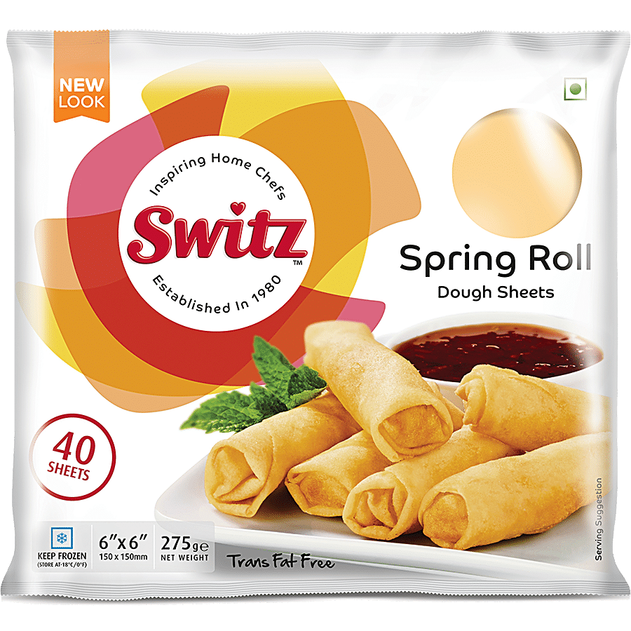 Switz Spring Roll Sheets - 6X6