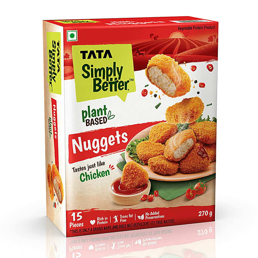 Tata Simply Better Plant-Based Chicken Nuggets - Tastes Just Like Chicken