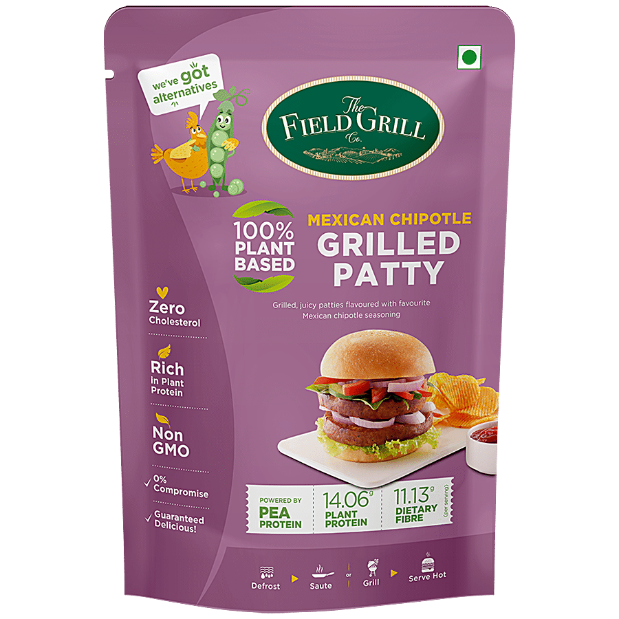 The field Grill Co. Grilled Patties - Mexican Chipotle