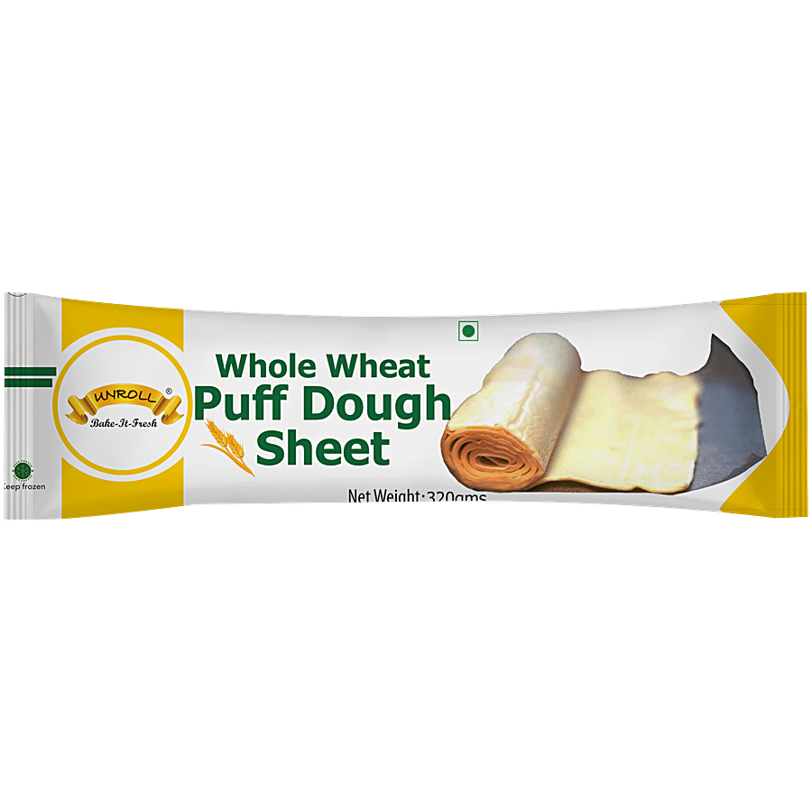 UNROLL Whole Wheat Puff Sheet